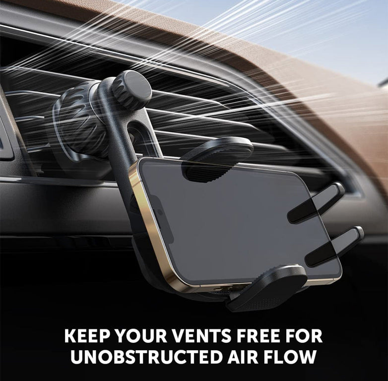 Peachz car phone stand magnetic for a secure mount