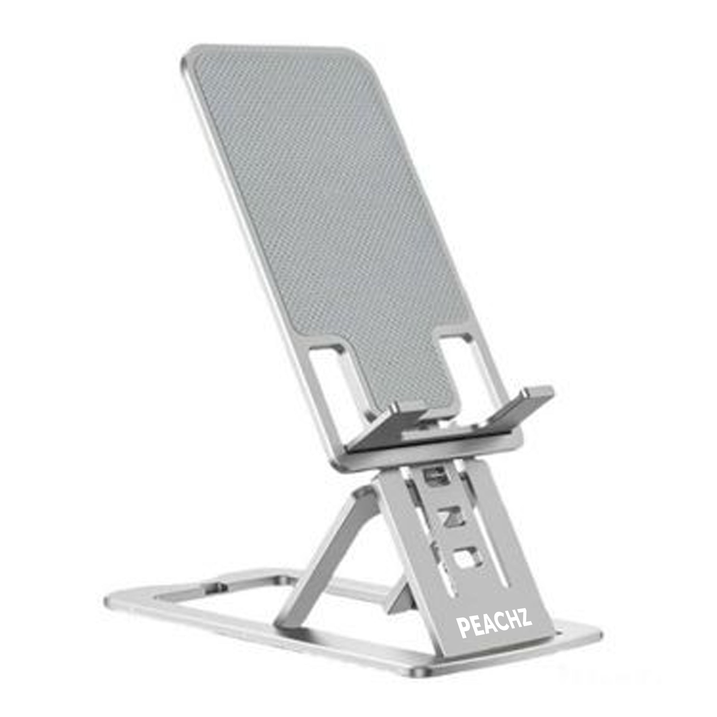 PEACHZ Adjustable Aluminium Cell Phone And Tablet Stand