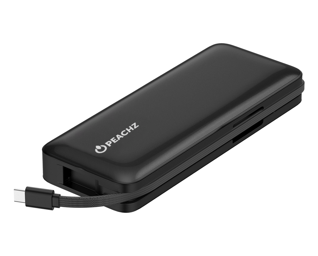 Peachz 20000mAh 65W Power Bank with USB-C PD Fast Charging Portable Charger