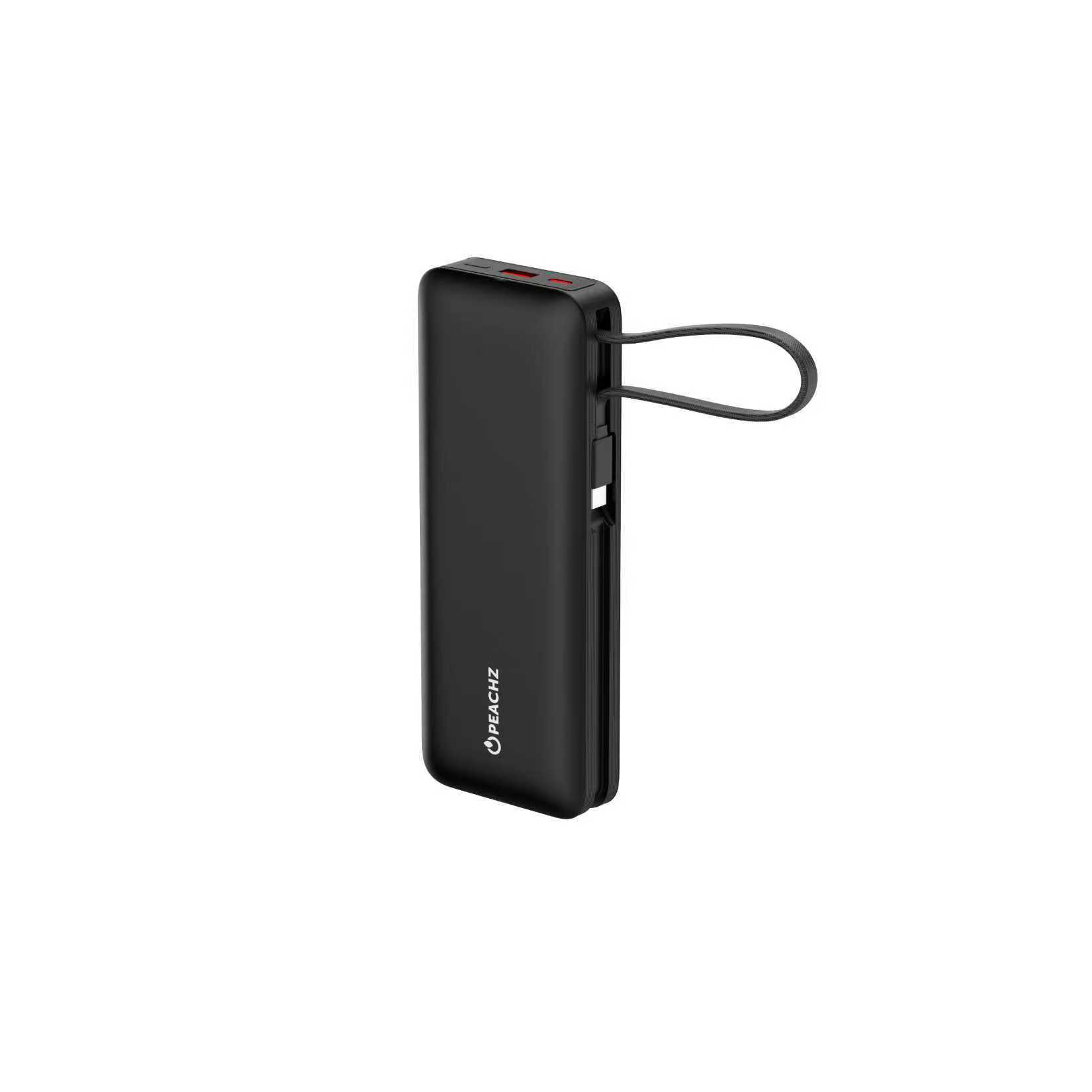Peachz 20000mAh 65W Power Bank with USB-C PD Fast Charging