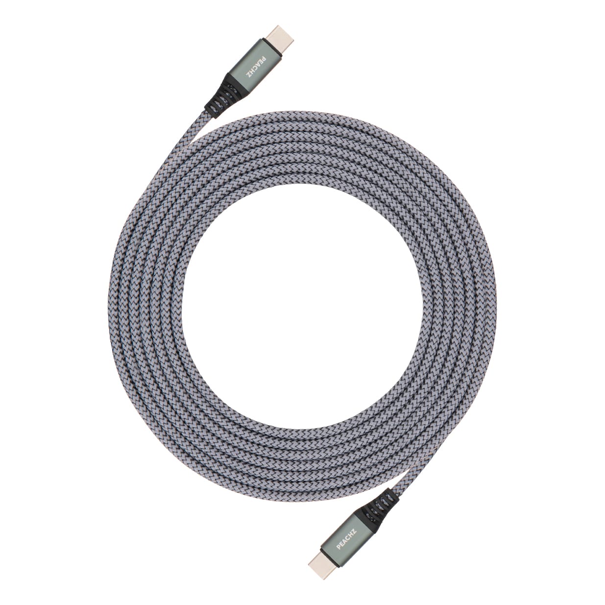PEACHZ USB-C To USB-C Nylon Braided Cable 3M