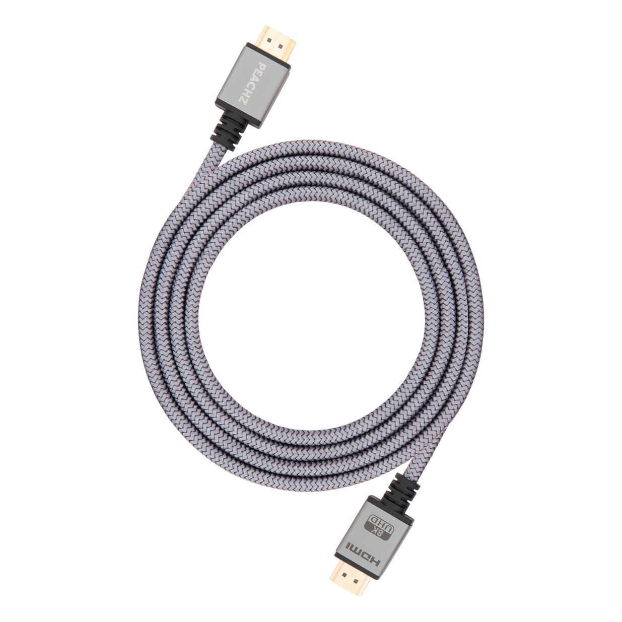 PEACHZ Ultra High Speed 8K HDMI Braided Cable 2M