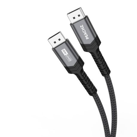 Peachz- 8K DisplayPort Cable 1.4, DP to DP Cable 2 meters High speed cable
