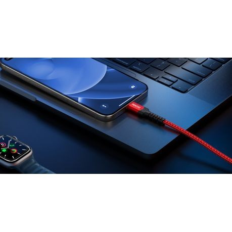 PEACHZ 100W USB-C to USB-C Carplay Cable 5A Fast Charging Cord 2 Pack - 2 Meters