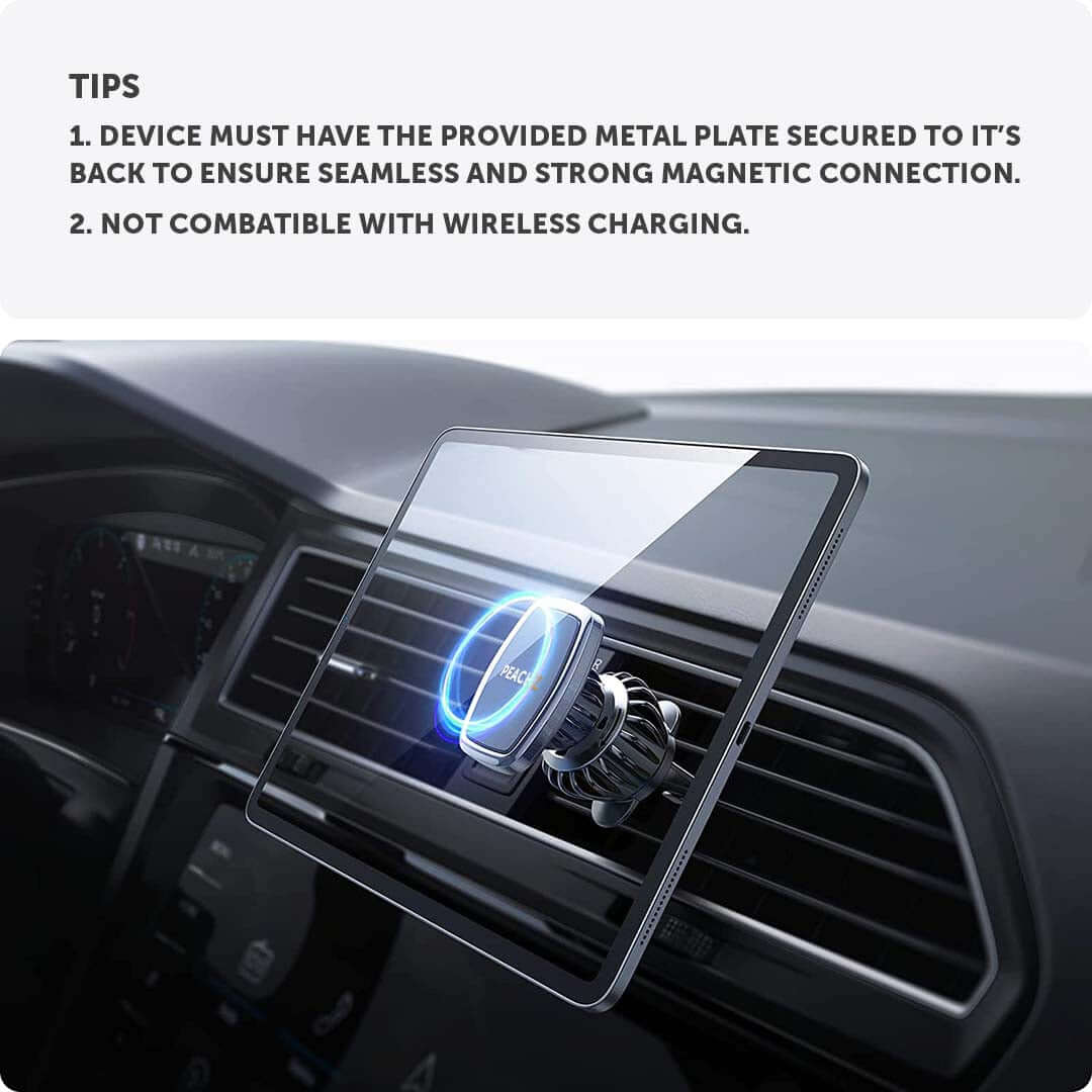 PEACHZ Magnetic Air Vent Car Phone Mount