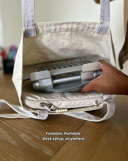 PEACHZ Adjustable Laptop Desk Stand