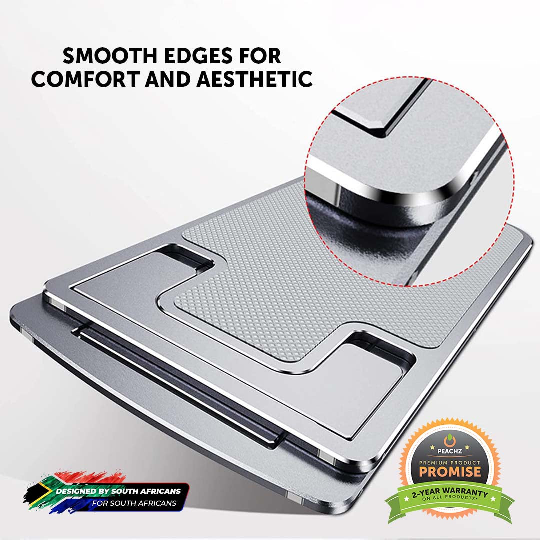 PEACHZ Adjustable Aluminium Cell Phone And Tablet Stand