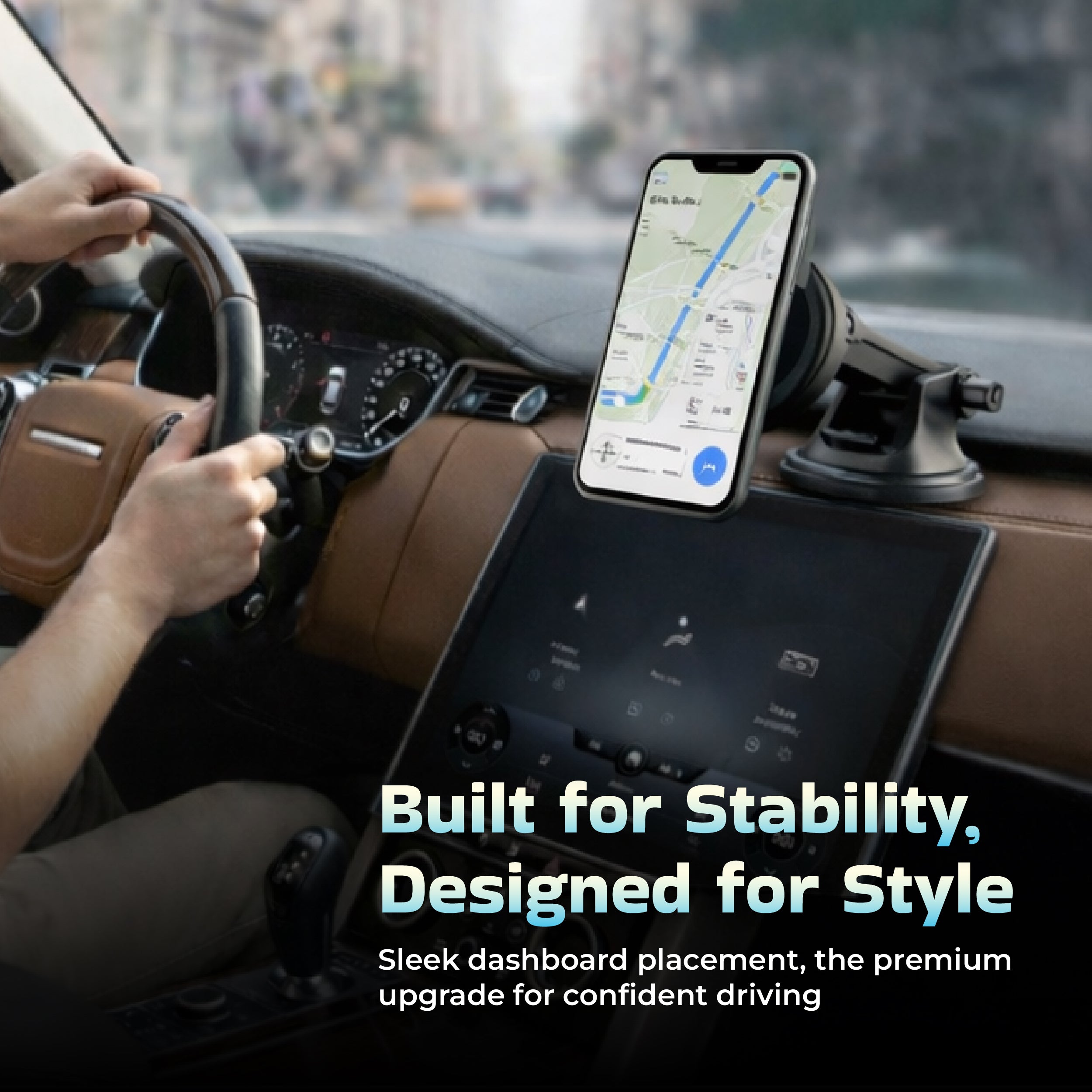 Peachz MagSafe Car Phone Holder for Dashboard & Windscreen