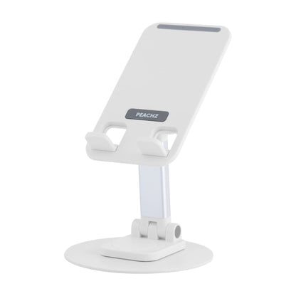 PEACHZ Foldable Height Adjustable Cell Phone Stand For Desk