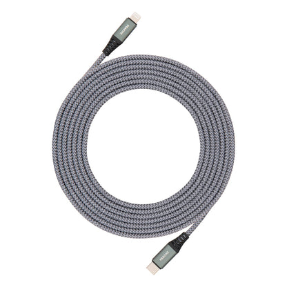 PEACHZ MFi-Certified Lightning to USB-A Nylon Braided Cable