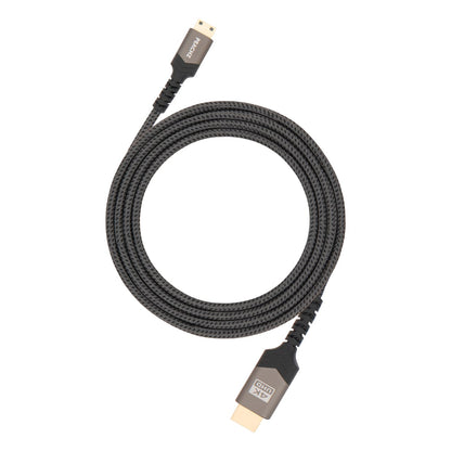 PEACHZ Nylon Braided 4K DisplayPort to HDMI Cable 2M