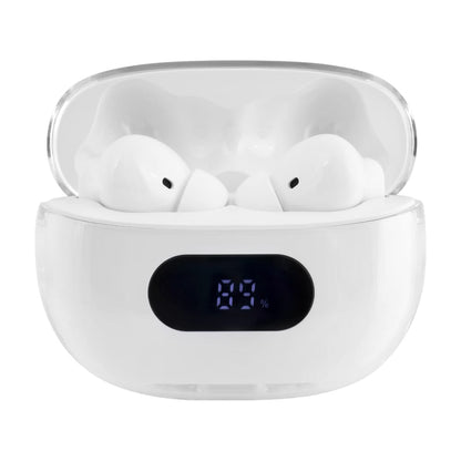 PEACHZ Pro Wireless Earbuds TWS-4 ENC Noise-Cancelling Mic White