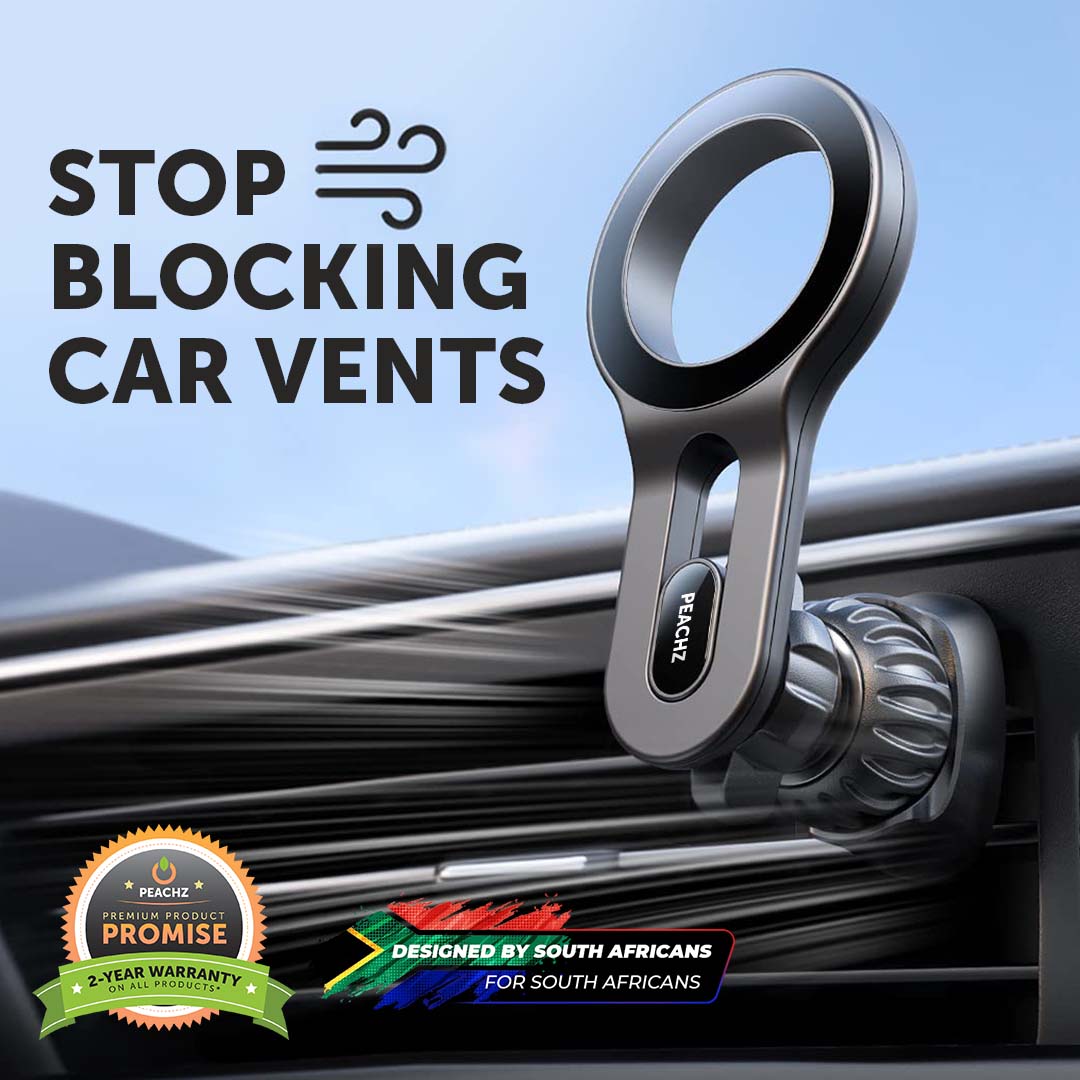 PEACHZ MagSafe Ring Air Vent Car Phone Mount