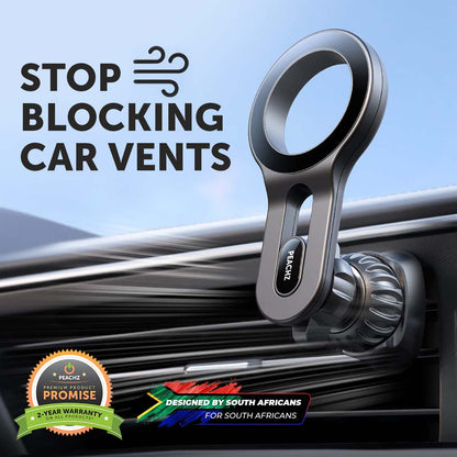 PEACHZ MagSafe Ring Air Vent Car Phone Mount
