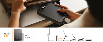 PEACHZ Adjustable Tablet Desk Stand