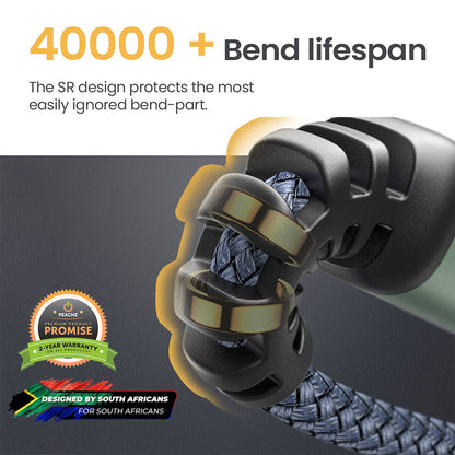 PEACHZ High Speed USB-B to USB-A/C 2-in-1 Printer Cable 2M