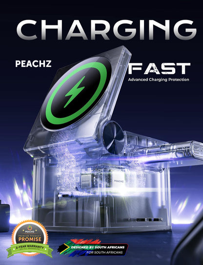 PEACHZ 3-in-1 Wireless Magsafe Charger for Apple Devices Only