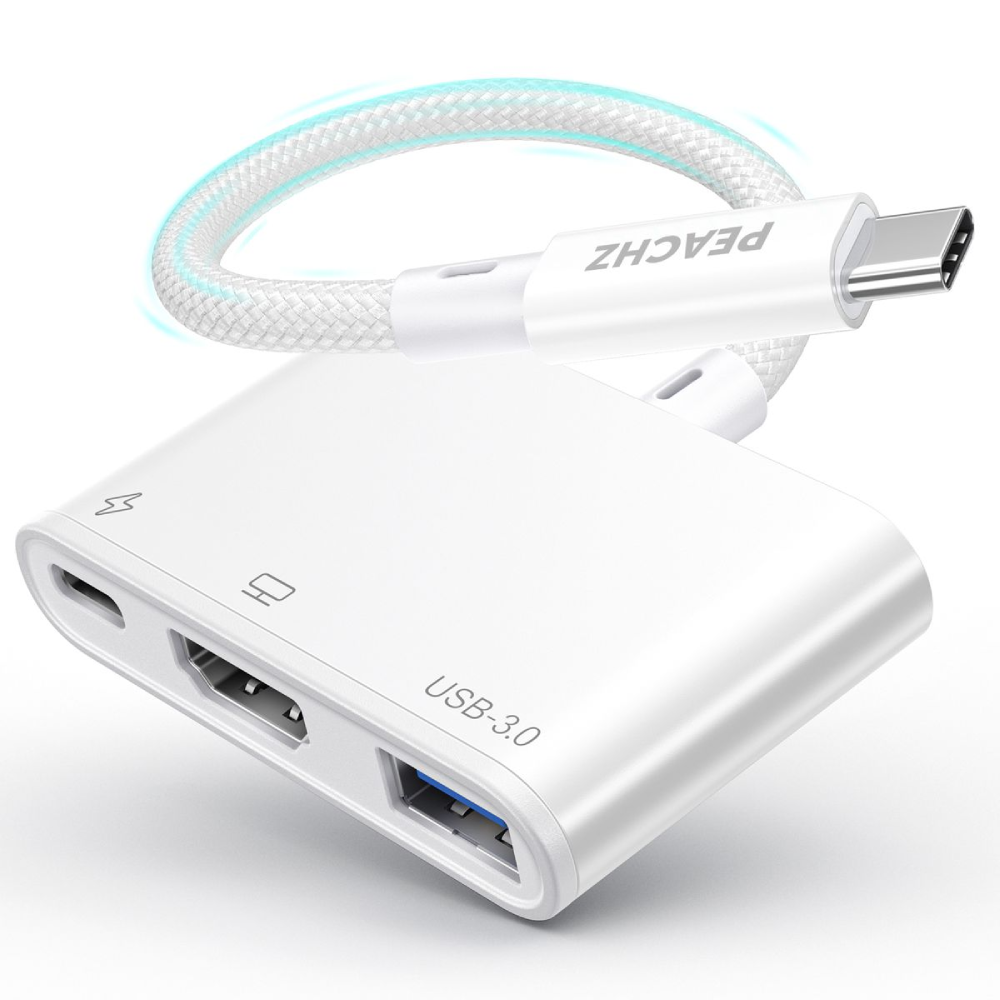 USB-C to HDMI 3-in-1 Adapter