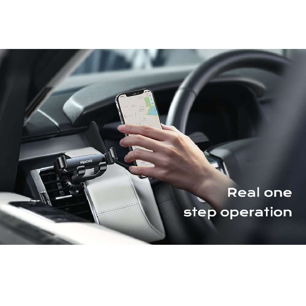 PEACHZ Universal Car Phone Mount With Arm