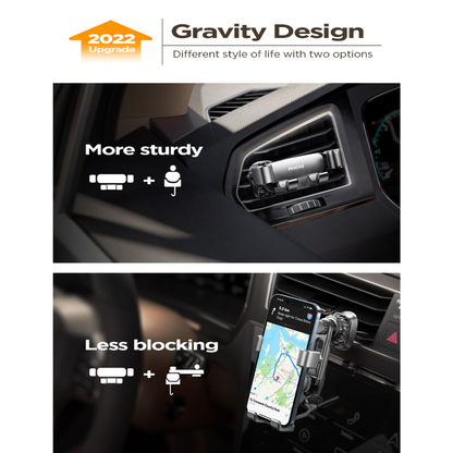 PEACHZ Universal Car Phone Mount With Arm