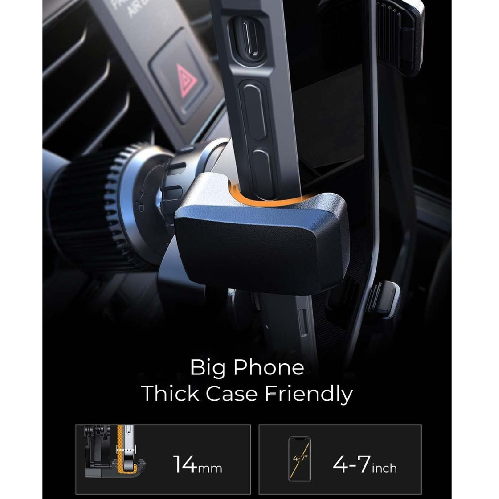 PEACHZ Universal Car Phone Mount With Arm