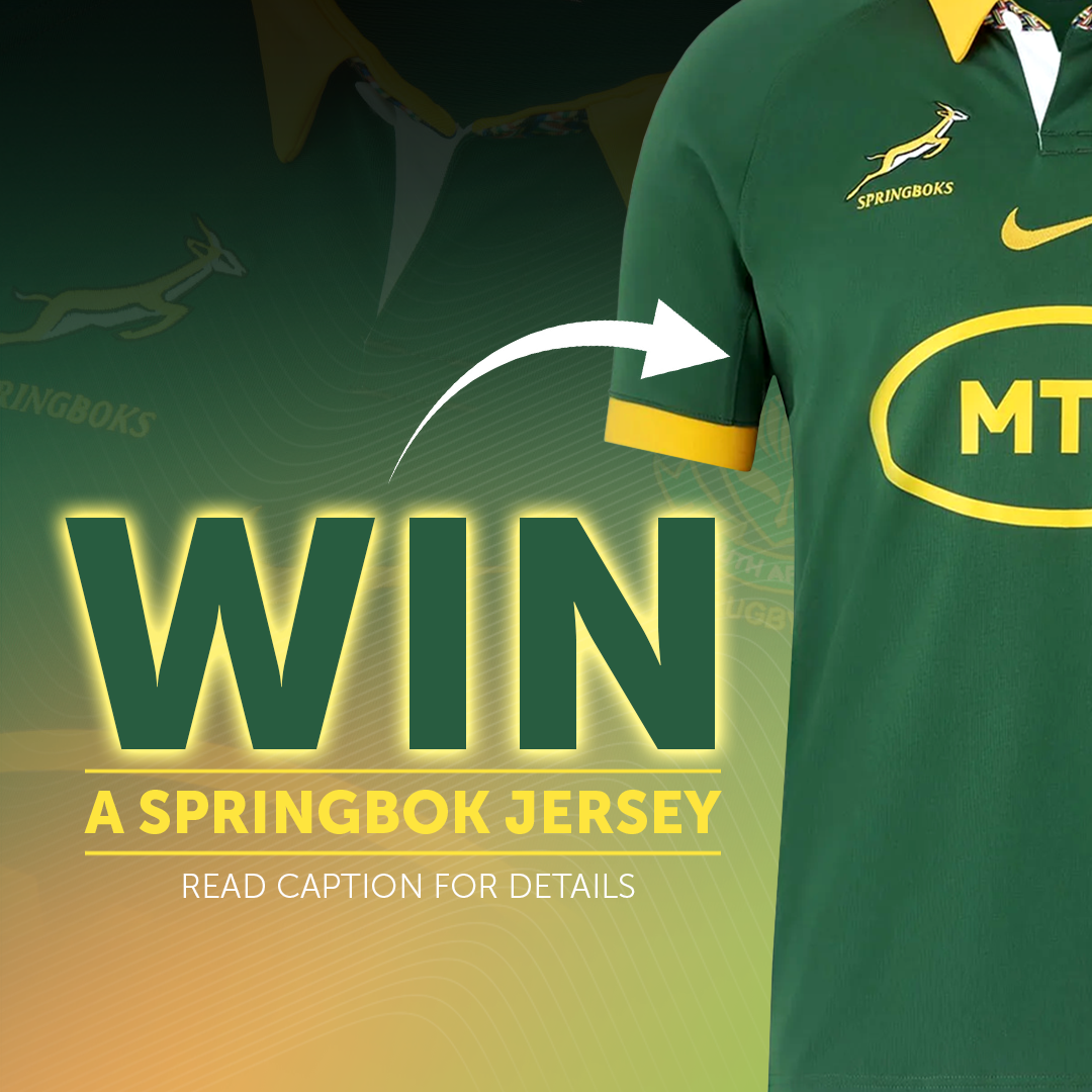 Springboks Jersey Giveaway