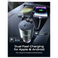 4 in1 Retractable iPhone Car Charger Fast Charger