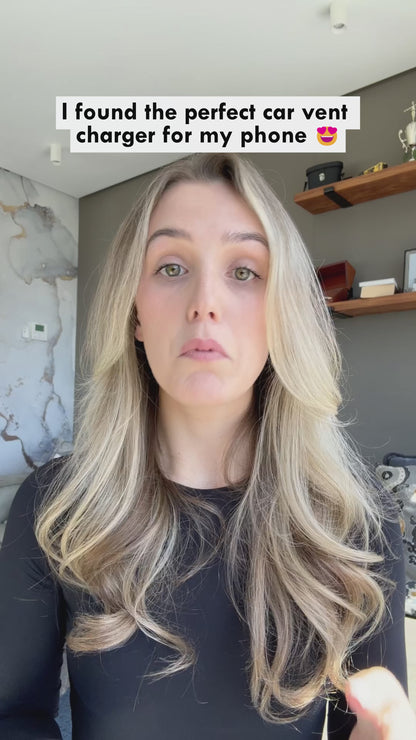 PEACHZ 15W MagSafe Wireless Air Vent Car Phone Mount Charger