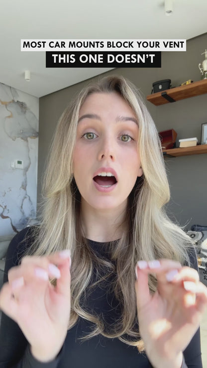 PEACHZ 15W MagSafe Wireless Air Vent Car Phone Mount Charger