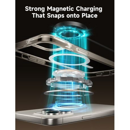 PEACHZ 15W MagSafe Magnetic Wireless Fast Charging Charger for iPhone