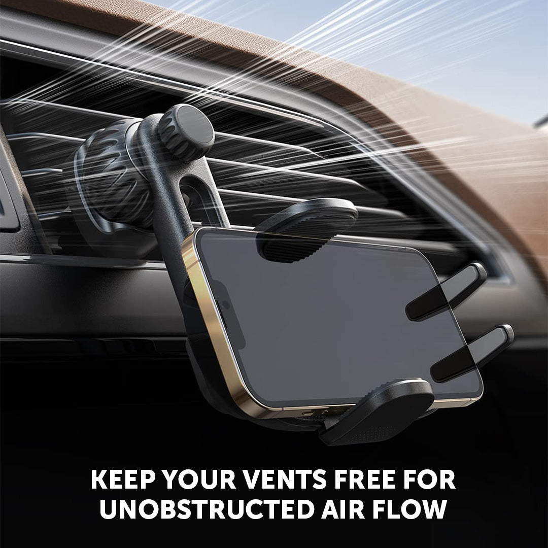 Clip-In Car Phone Mount with Air Vent Holder