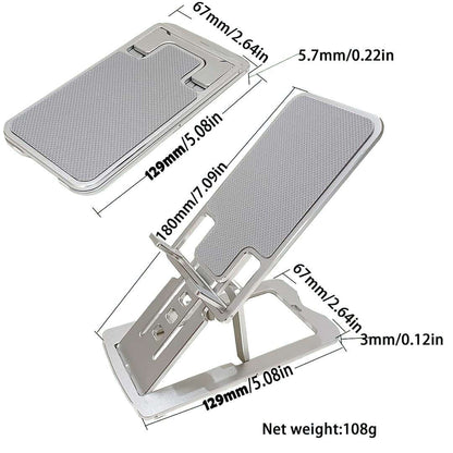 PEACHZ Adjustable Aluminium Cell Phone And Tablet Stand