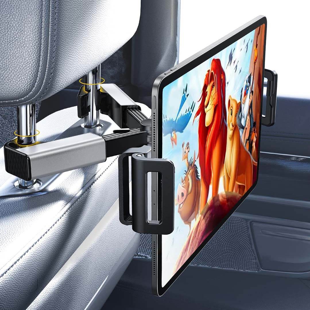 PEACHZ Headrest Tablet Holder For Car Travel