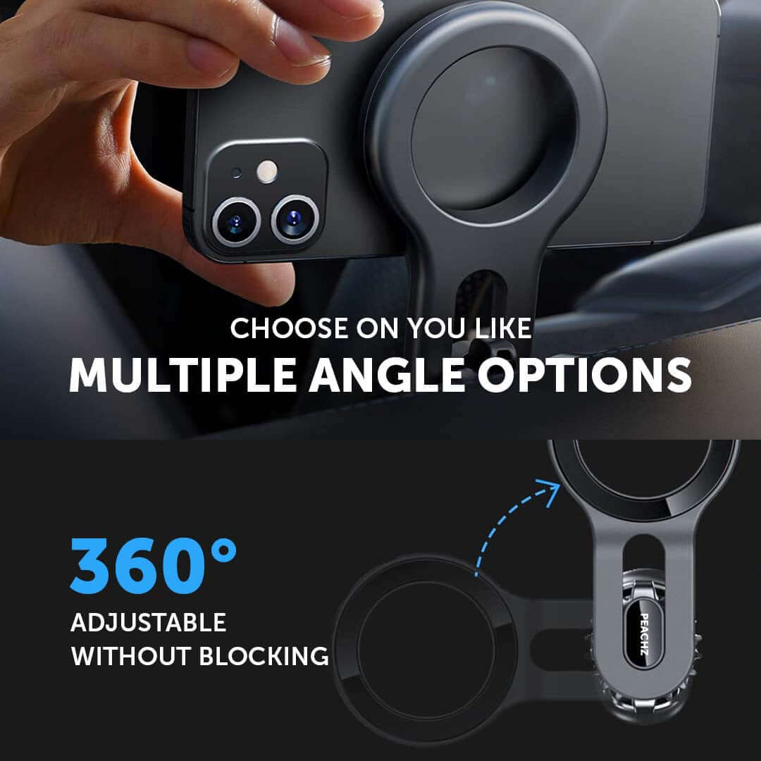 PEACHZ MagSafe Ring Air Vent Car Phone Mount