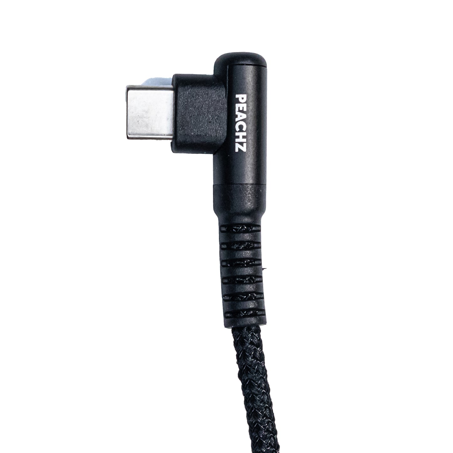 USB-C To USB-A USB 2.0 Elbow Nylon Braided Cable